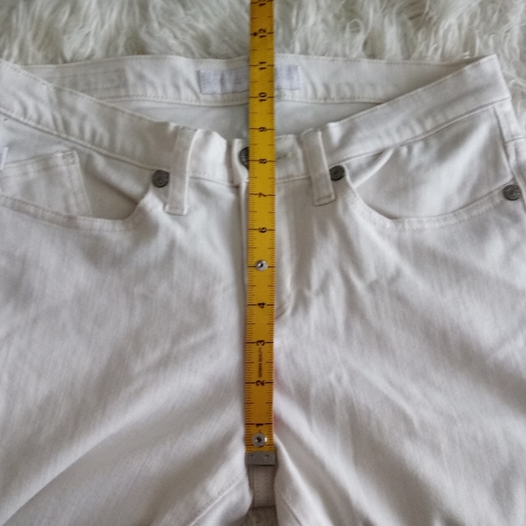 Rock & Republic White Cream Berlin Skinny Jeans Size 8 - Picture 12 of 14